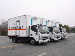 福田奧鈴爆破器材運(yùn)輸車(chē)